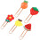 60 Pcs Decorative File Clips Multi-Use Colored Paper Clips 1