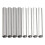 24Pièces Barres Aluminium Fer Compactes Pour Expériences Eau Argent 1