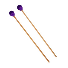 4Pcs Sturdy Green Marimba Hammers Smooth Polished Wooden Sticks