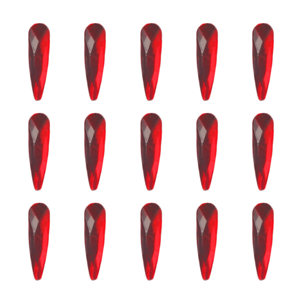 Photos - Manicure Cosmetics 60 Pcs Crystal Flat Back Rhinestones Mixed 3D Diy Water