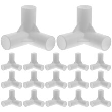 60 Pcs Plastic Tee Connector For Canopy Tent Fittings Spare Parts