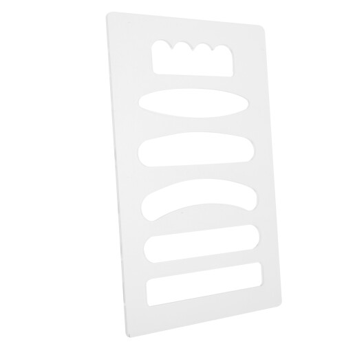 3Pcs Clear Acrylic Cutting Board Handle Template For Diy Woodworking