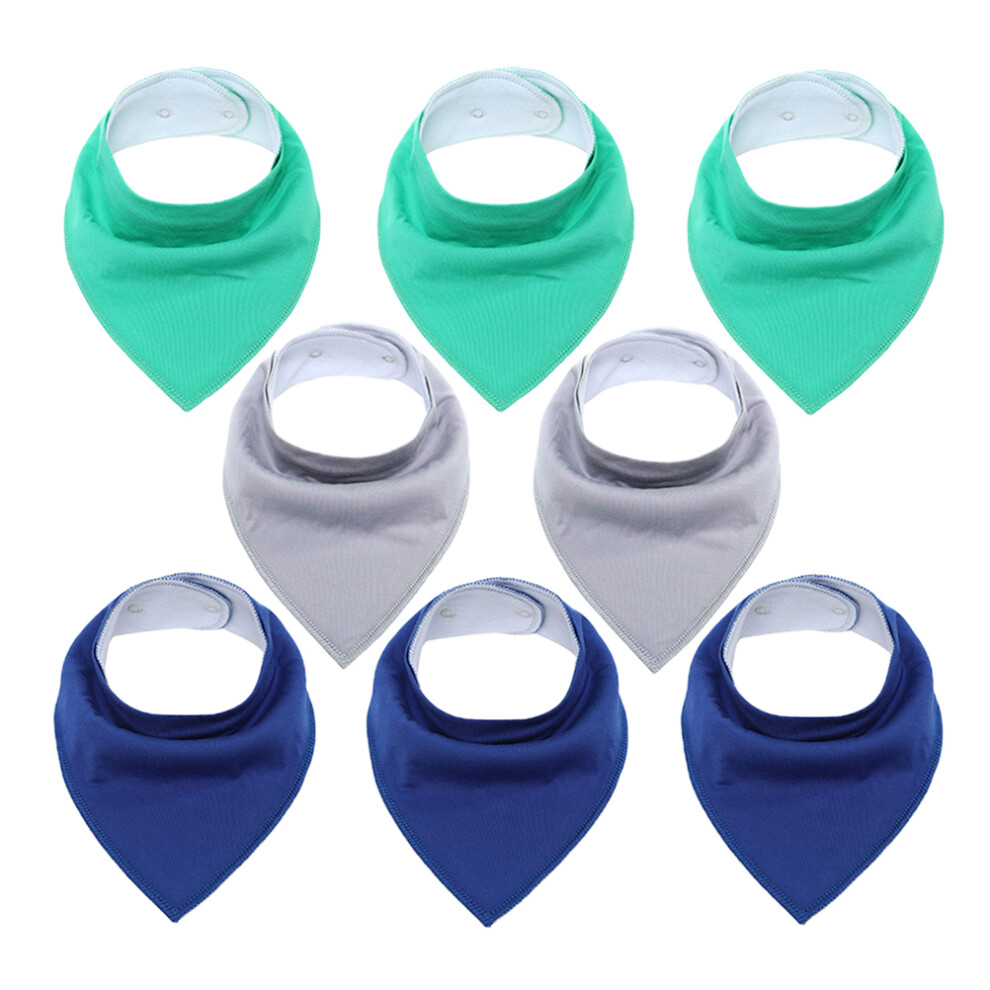 24 Pcs Baby Saliva Towel Bib Infant Feeding Scarf Random Color Iplusmile