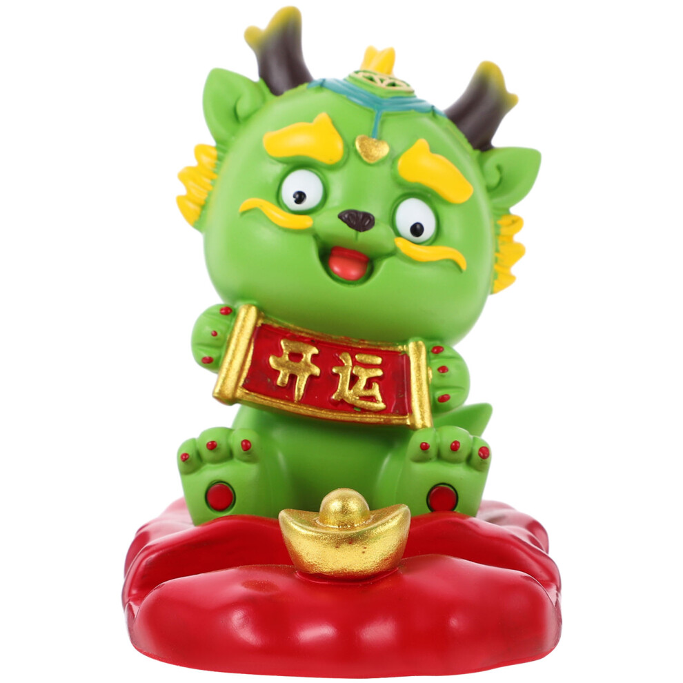 2Pcs Desktop Cartoon Dragon Resin Phone Stand Holder 032297173150