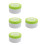 4Pcs Baby Puff Box Fluffy Body After- Container Green 5