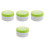 4Pcs Baby Puff Box Fluffy Body After- Container Green 6