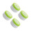 4Pcs Baby Puff Box Fluffy Body After- Container Green 7