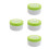 4Pcs Baby Puff Box Fluffy Body After- Container Green 8