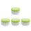 4Pcs Baby Puff Box Fluffy Body After- Container Green 4