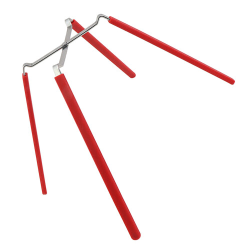 2Stk Rot Kuchen Abkühlgestell Mit Vierprong Design 2
