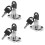 3Pcs Cabinet Lock With Key Stainless Steel Drawer Security Lock 9
