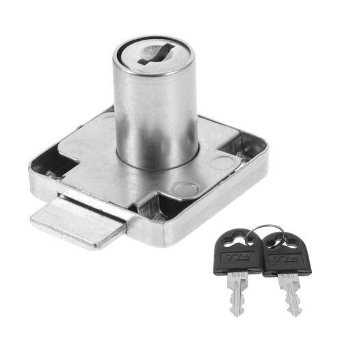3Pcs Cabinet Lock With Key Stainless Steel Drawer Security Lock 1