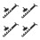 4 Sets Adjustable Window Restrictor Latch Safety Lock For Doors And Windows 9
