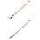 2Pcs 1/4 Violin Bow Replacement Wooden Practice Bow Supply 5