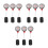 9 Pcs Generator Tank Level Gauge For Engines 8