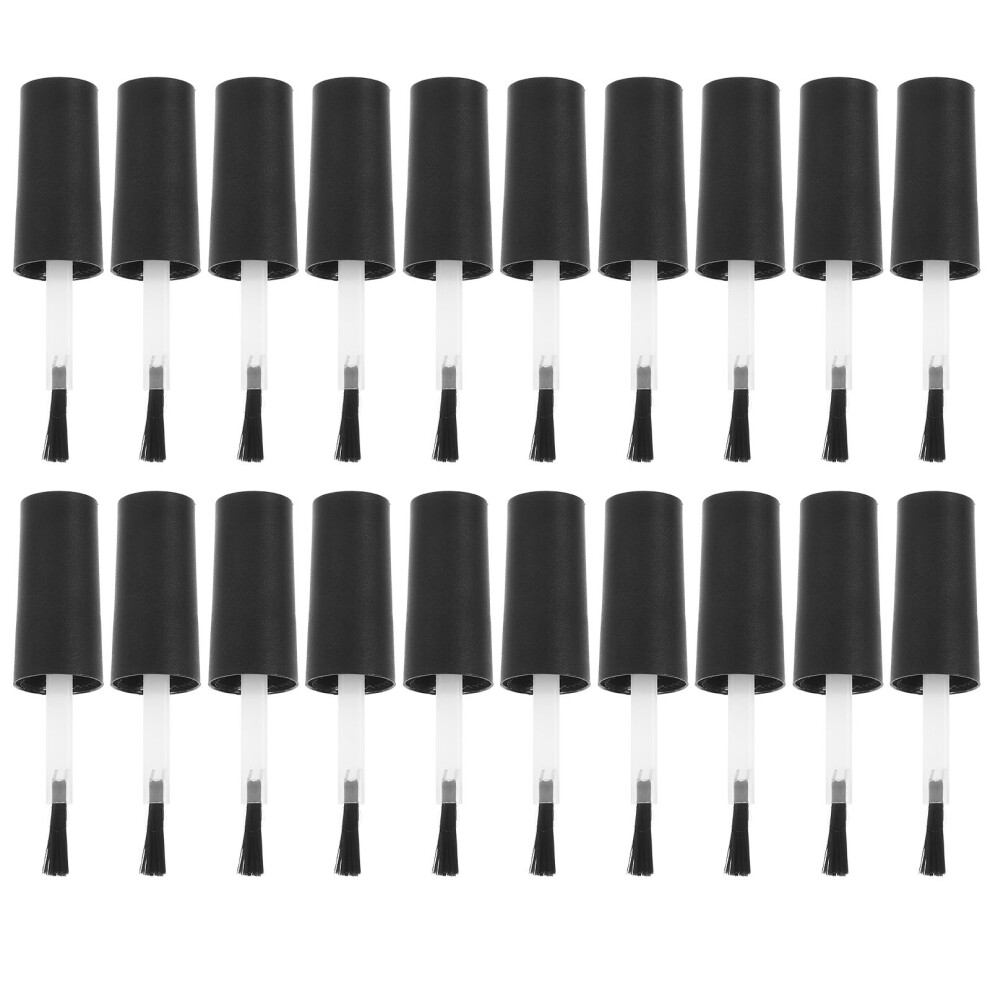 Iplusmile 80 Pcs Nail Polish Bottle Brush Replacement With Caps