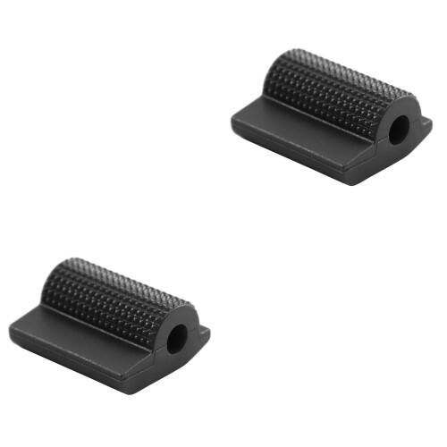 2Pièces Protège Chaussures Et Levier Caoutchouc Noir 2