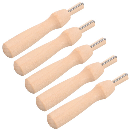 25 Sets Wooden Felting Needle Pen Tools For Craft Work 1