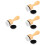 4 Sets Distress Ink Pads And Sponge Blending Brushes For Card Making 8