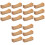 18 Pcs Wooden Chopstick Holder Pillow Shape Tableware Rest 3