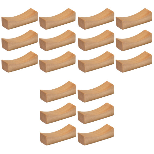 18 Pcs Wooden Chopstick Holder Pillow Shape Tableware Rest 2