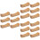 18 Pcs Wooden Chopstick Holder Pillow Shape Tableware Rest 6