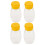 12 Pcs Empty Honey Jars Squeeze Bottles Plastic Dispenser With Lids 2