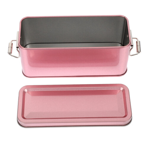 5Pcs Tinplate Storage Box With Lid For Cookies And Biscuits 1