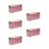 5Pcs Tinplate Storage Box With Lid For Cookies And Biscuits 5