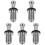 5Pcs Carbon Steel Cat40-45 Degree Pull Stud Retention Knob 2