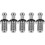 5Pcs Carbon Steel Cat40-45 Degree Pull Stud Retention Knob 9