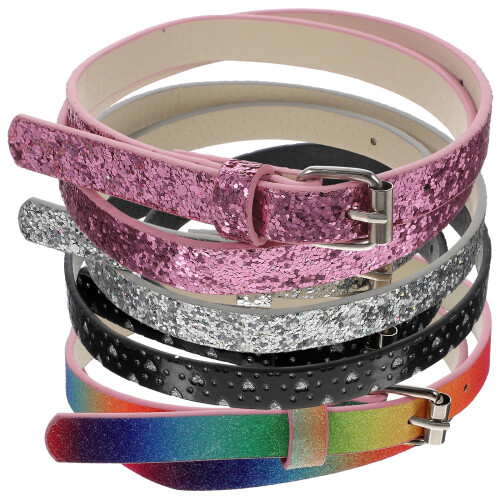 8 Pcs Kids Belt Set Artificial Strap For Girls 1