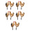 10 Pcs Acrylic Yard Stakes Decorative Chicken Lawn Insert Signs 10