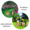 10 Pcs Acrylic Yard Stakes Decorative Chicken Lawn Insert Signs 9