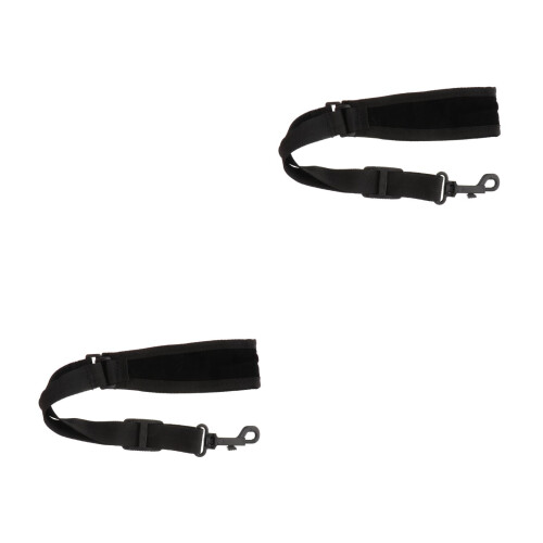 2 Pcs Cotton Adjustable Saxophone Neck Strap Instrument Tool 2