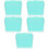 5Pcs Paint Brush Cleaner Watercolor Holder Container With Handle 9