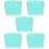 5Pcs Paint Brush Cleaner Watercolor Holder Container With Handle 10