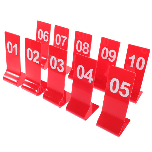 30 Pcs Table Numbers For Restaurant Wedding Party Banquets