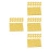 120 Pcs Soldering Iron Sponge Replacement Square High 9
