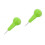 2Pcs Braille Writing Pen For Blind Learning Green Portable Stylus 6