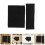 5 Sets Director Chair Canvas Replacement Cover With Support Rods 11