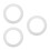 3Pcs Bass Drum Hole Protector Ring Self Adhesive 5