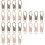 24 Pcs Durable Zipper Heads Tabs Replacement Pullers Accessories 7
