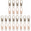 24 Pcs Durable Zipper Heads Tabs Replacement Pullers Accessories 2