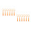 12 Pcs Heavy Duty Tie Down Loops For Motorcycle Scooter Trailering 5