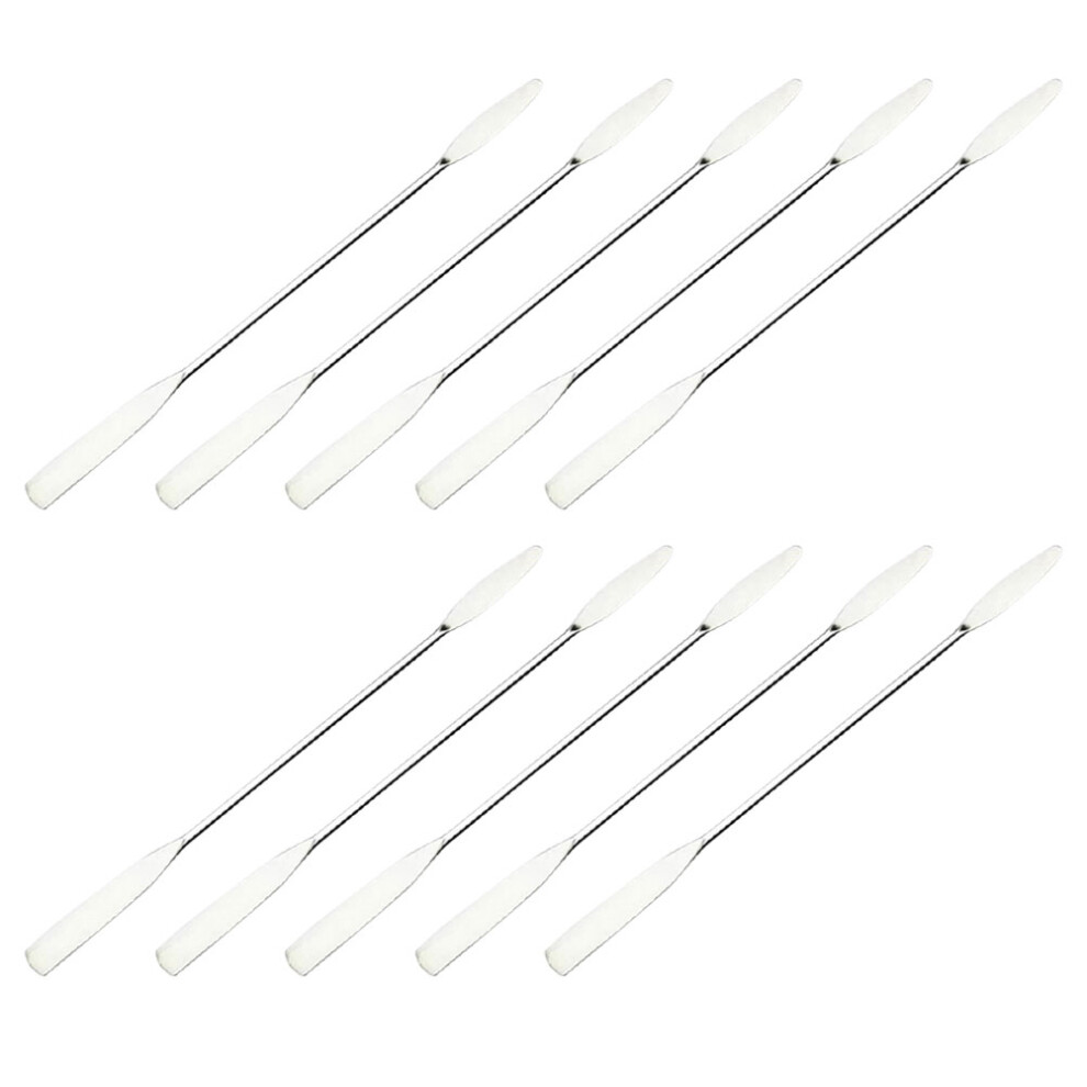 Totority 30 Pcs Stainless Steel Double Headed Makeup Spatulas For Cosmetics Nail Art