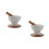 2 Sets Ceramic Mortar And Pestle 8