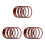12 Pcs Heat Resistant Tape Multi-Sized With Silicone Adhesive 4