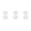 6 Pcs Oval Canvas Sheets Diy Watercolor Pad For Art Projects 7