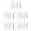 80Pcs Assorted Color Reusable Plastic Clay Tools Pottery Kit 6